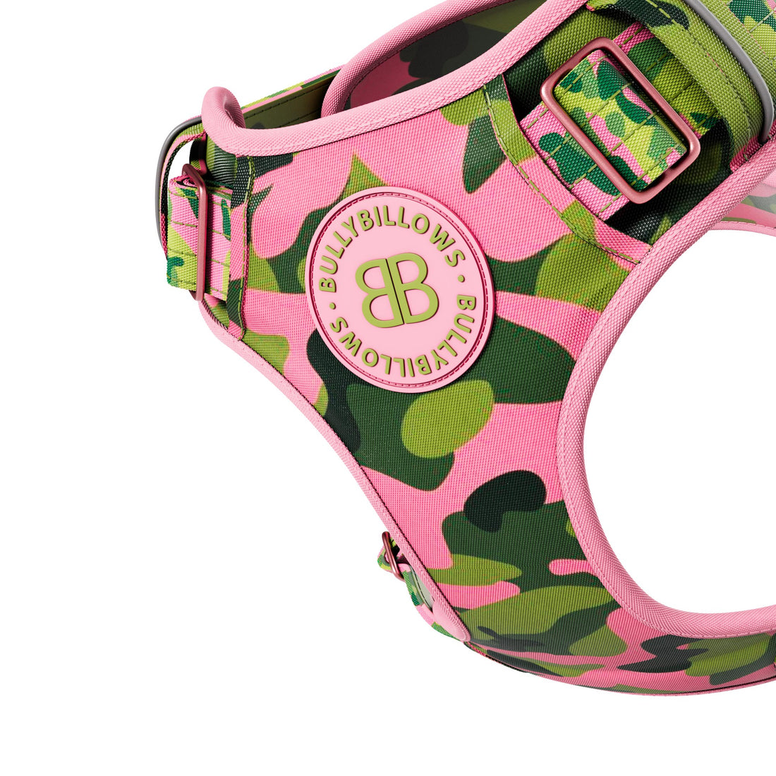 featured image of Comfort Premium Harness | Non Restrictive - Pink Camouflage