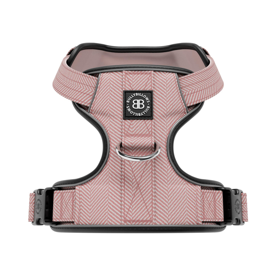 featured image of Premium Comfort Herringbone Harness | Non Restrictive - Soft Pink