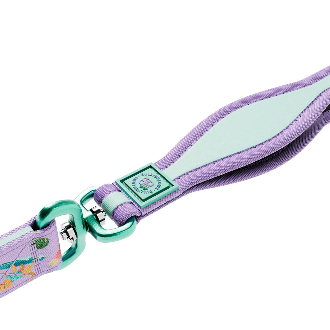 featured image of 1.2m Lighter Swivel Combat Lead | Anti-Tangle & Secure Clip - BalmyBillows Purple