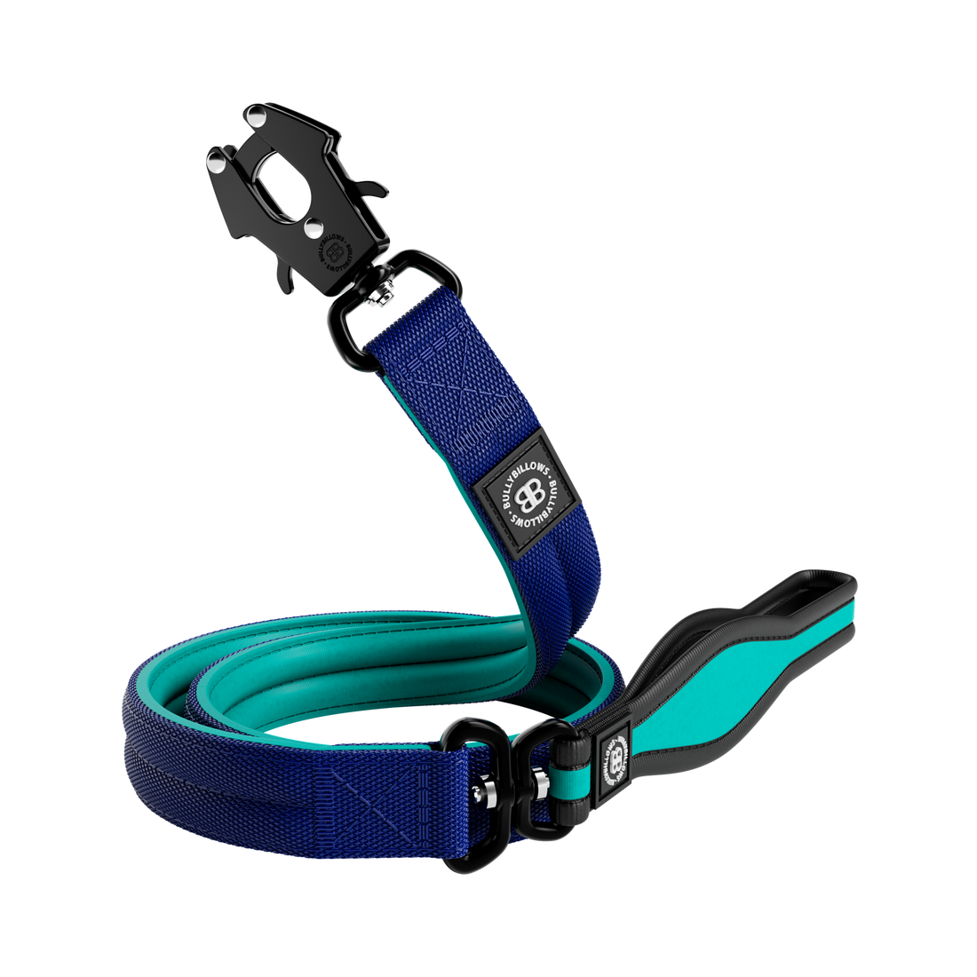 featured image of 1.2m Mini Combat® Lead - Blue & Turquoise