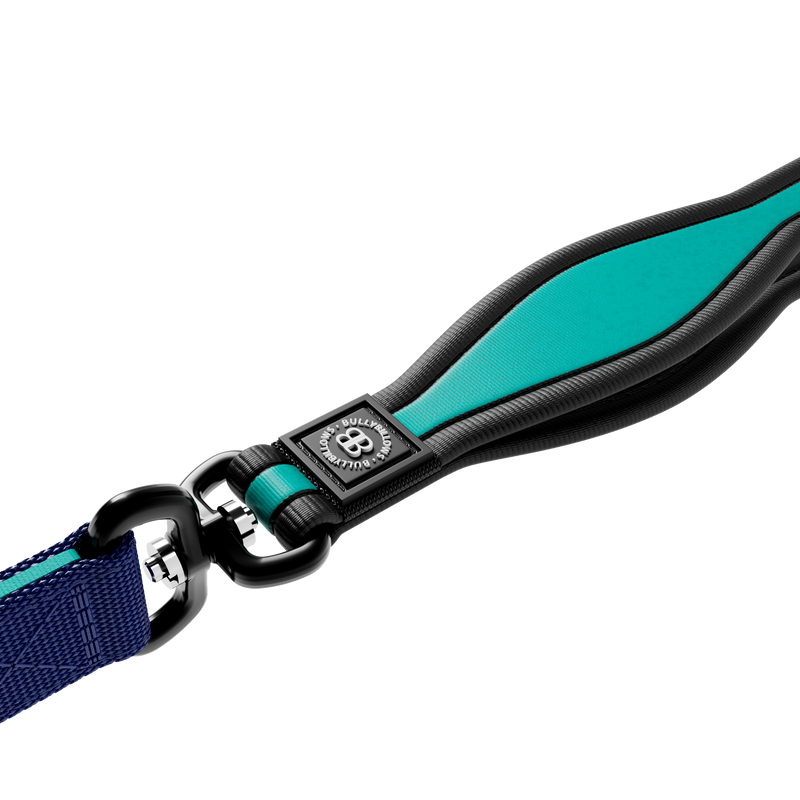 1.2m Mini Combat® Lead - Blue & Turquoise