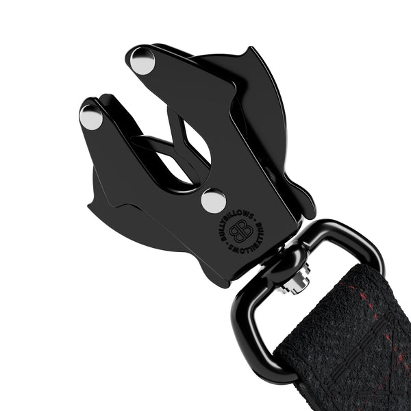 1.2m Tweed Mini Combat® Lead - Charcoal Black