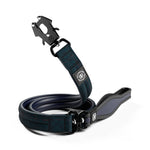 Tweed 1.2m Mini Combat Lead | Foam & Neoprene Lined with Soft Handle - Midnight Blue