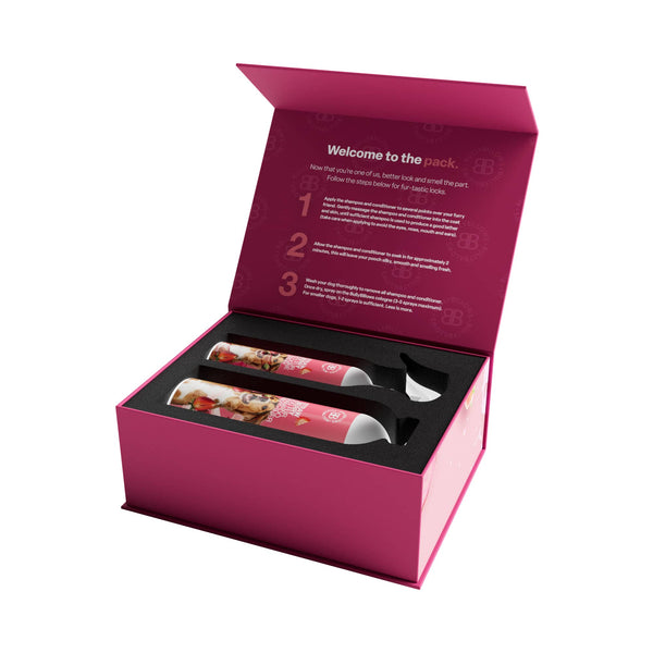 Shampoo & Conditioner with Cologne Spray - Sweet Strawberry