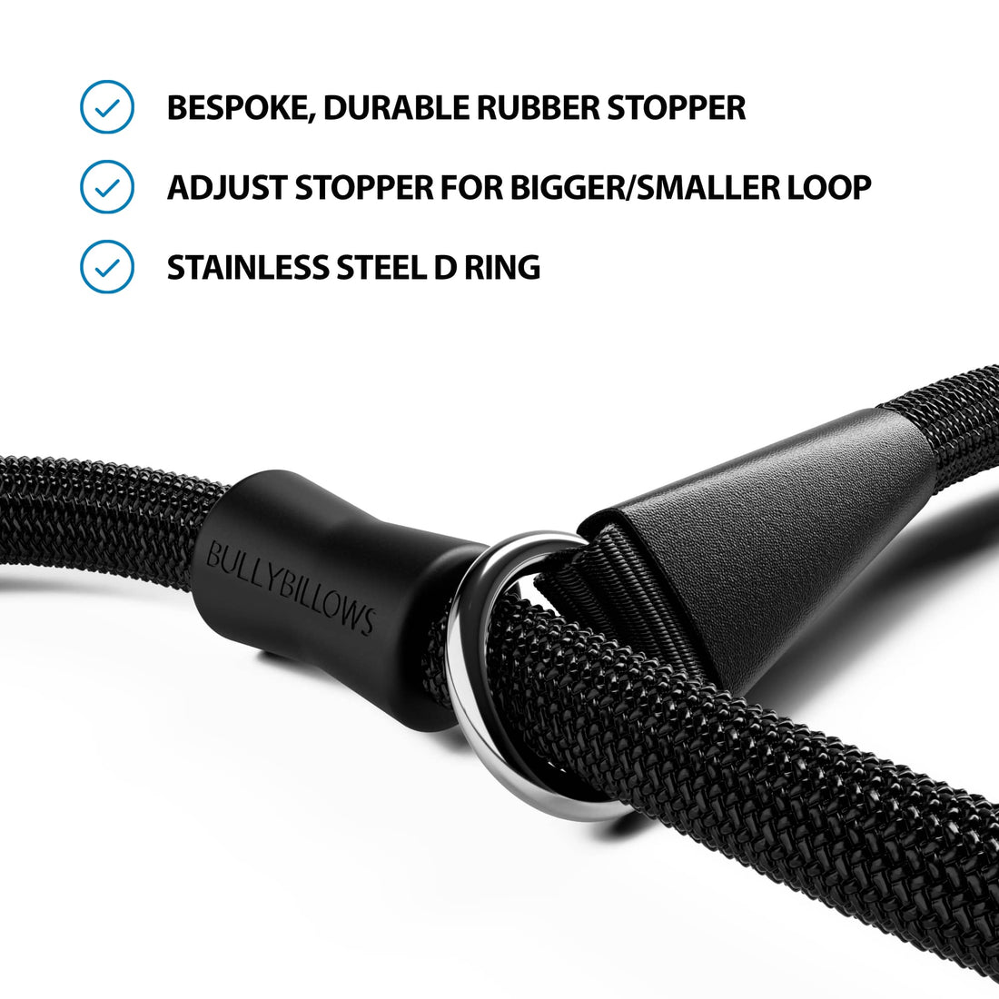 featured image of Slip Training Lead | Anti Pull & No Choking -  Black