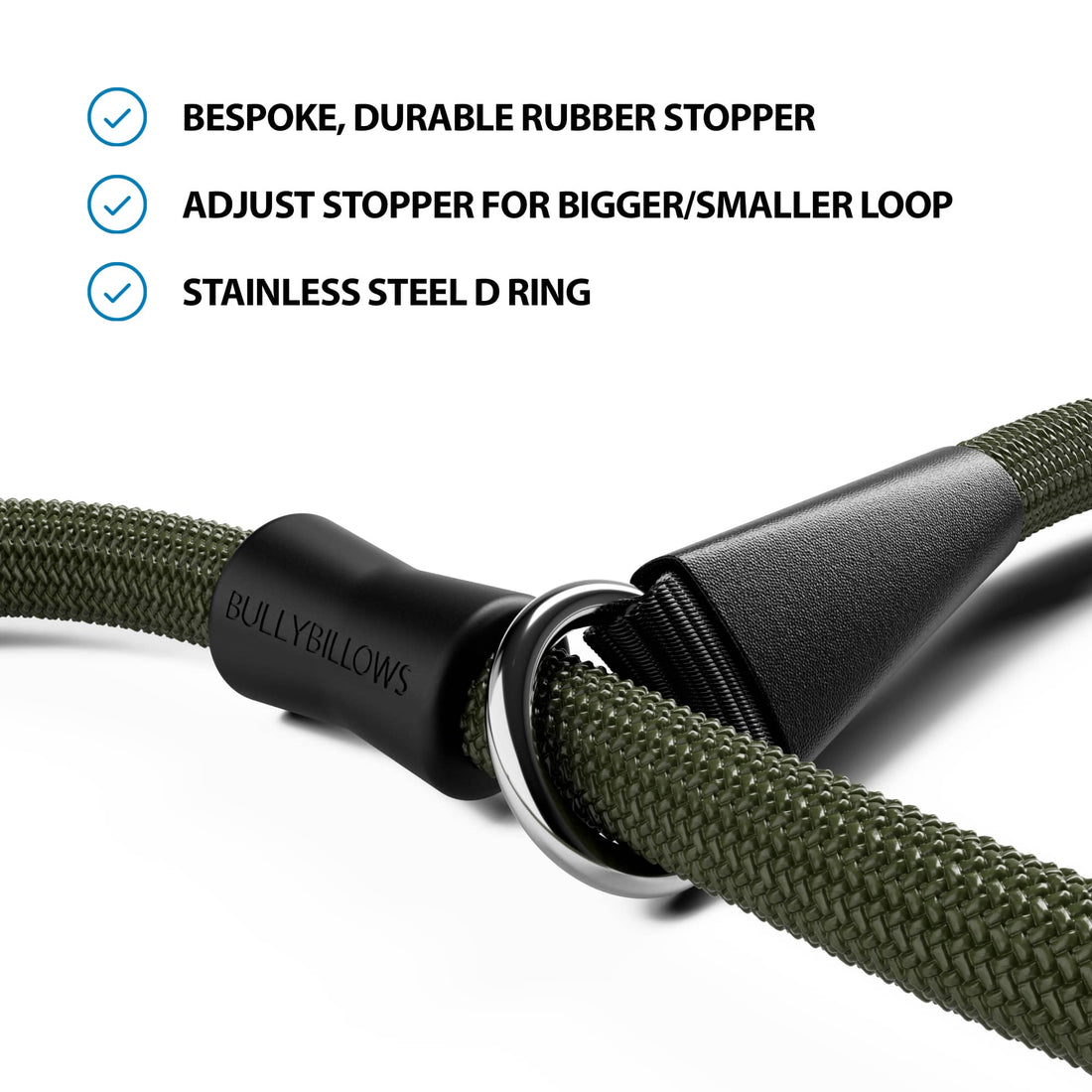featured image of Slip Training Lead | Anti Pull & No Choking -  Khaki