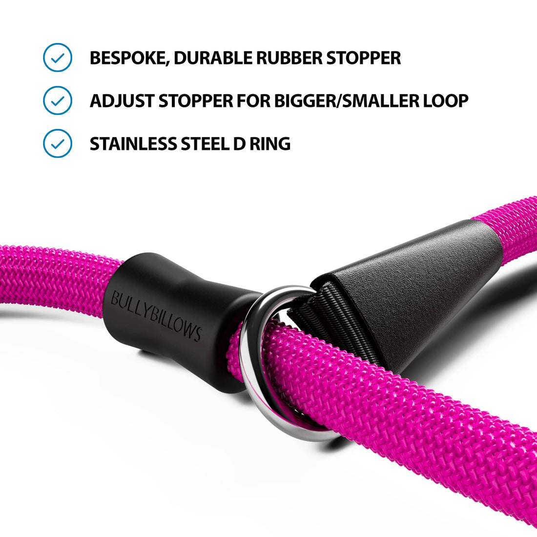 featured image of Slip Training Lead | Anti Pull & No Choking -  Magenta