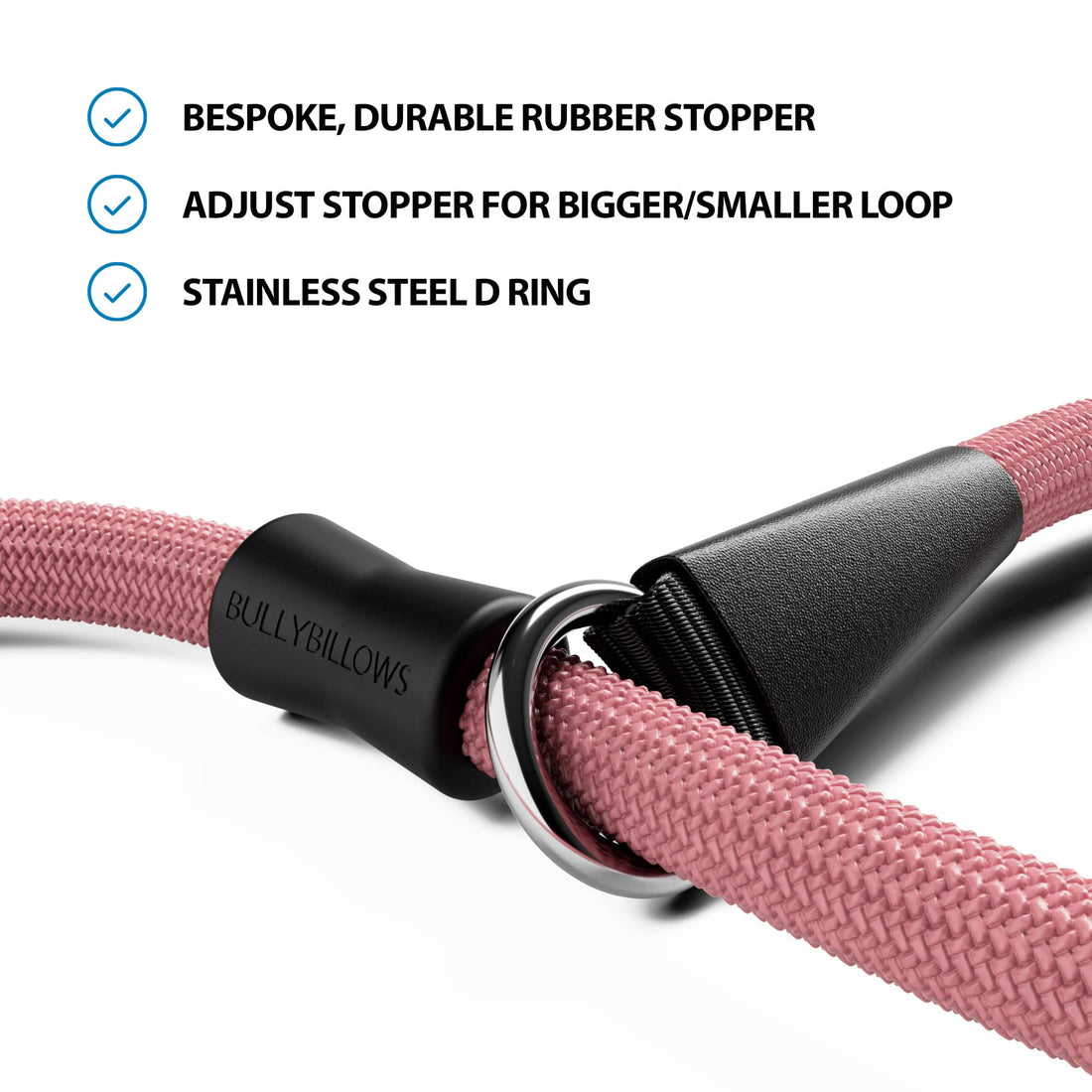 featured image of Slip Training Lead | Anti Pull & No Choking -  Pink