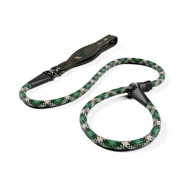 Slip Training Lead | Anti Pull & No Choking |  Camouflage Green