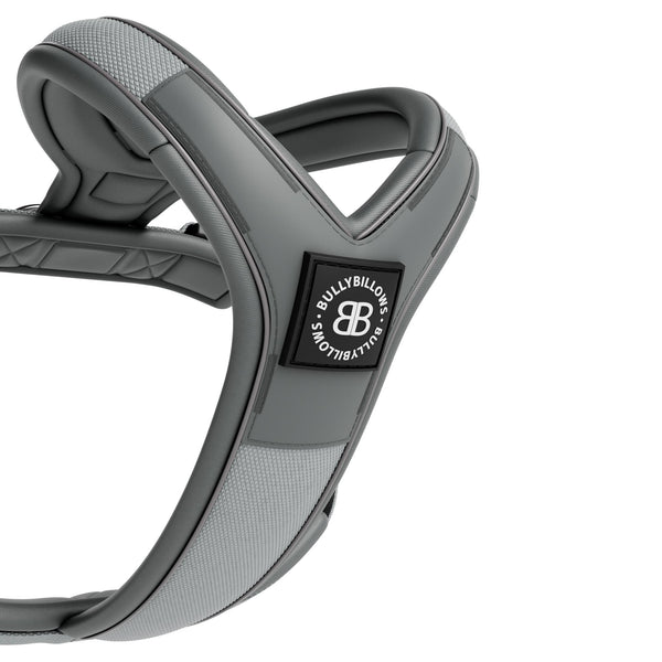 Slip on Harness | Foam Padded - Metal Grey