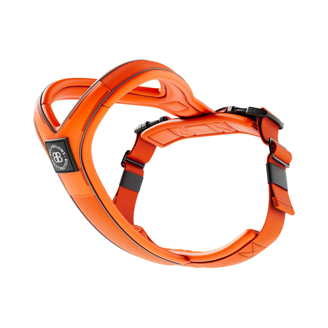 featured image of Slip on Harness | Foam Padded - Orange