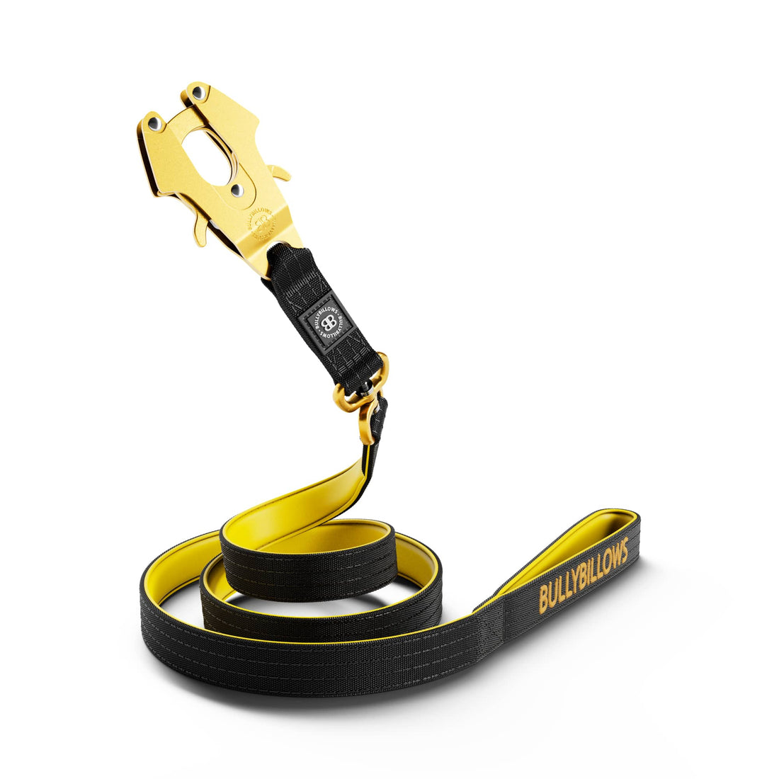 featured image of 1.4m Lighter Swivel Combat Lead | Anti-Tangle & Secure Clip - Black x Yellow