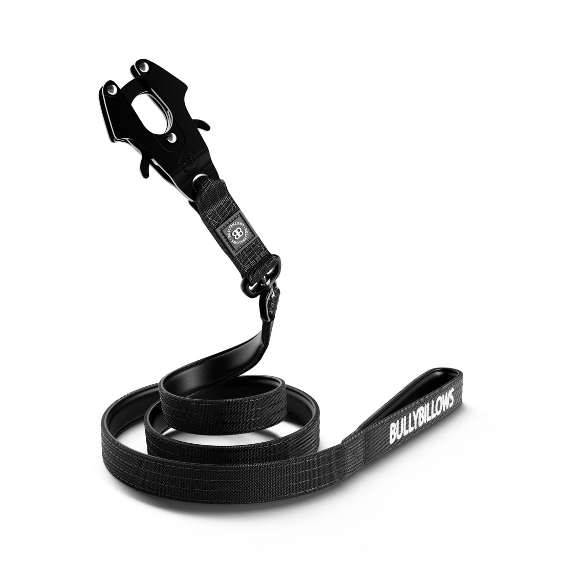 featured image of 1.4m Lighter Swivel Combat Lead | Anti-Tangle & Secure Clip - Black x Black