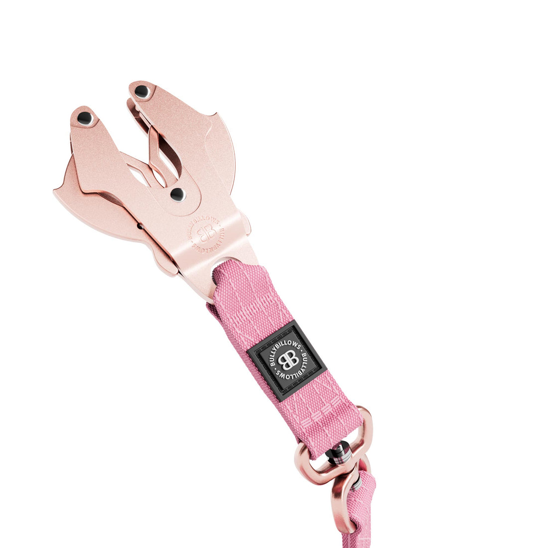 featured image of 1.4m Lighter Swivel Combat Lead | Anti-Tangle & Secure Clip - Pink x Pink