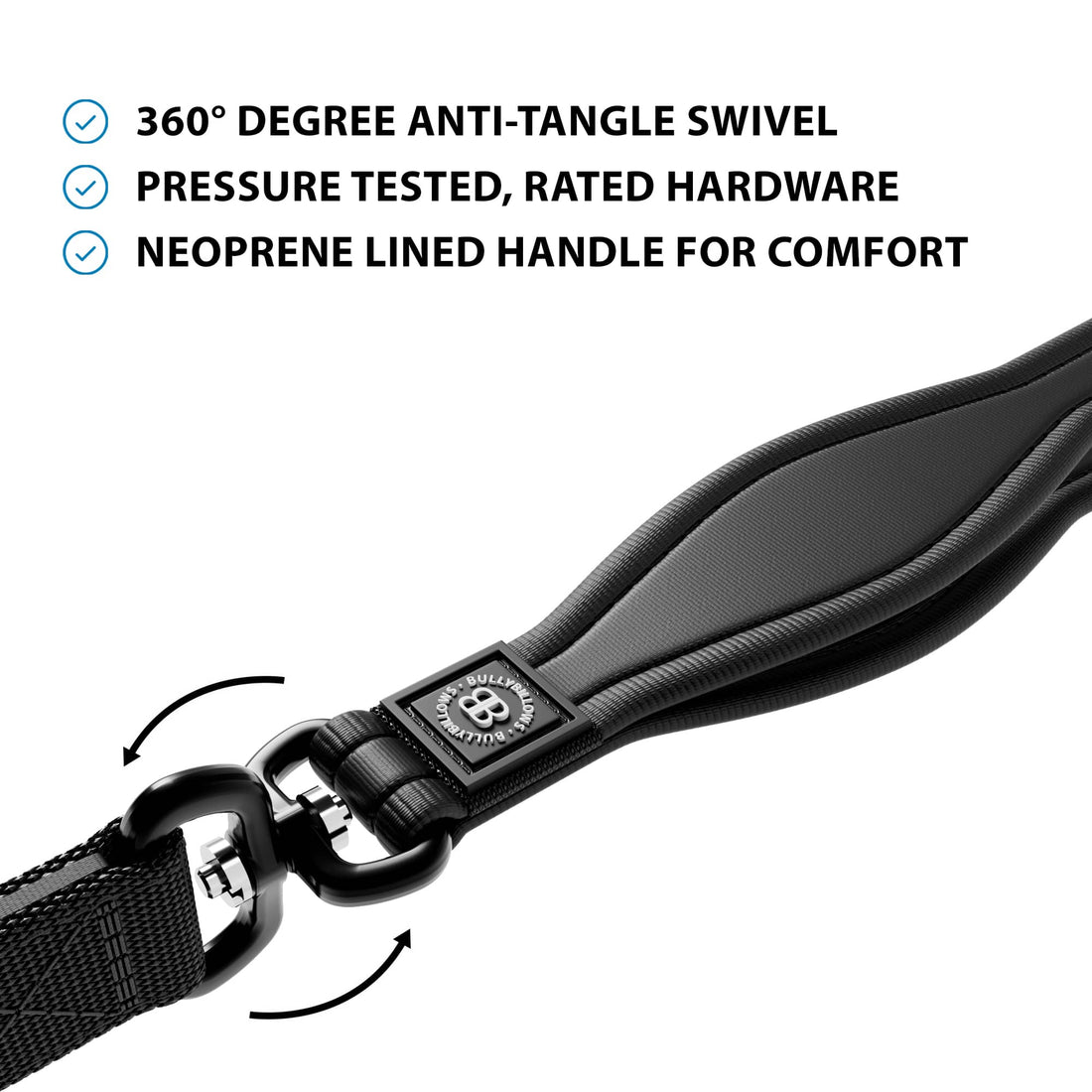 featured image of 1.2m Mini Combat® Lead - Black
