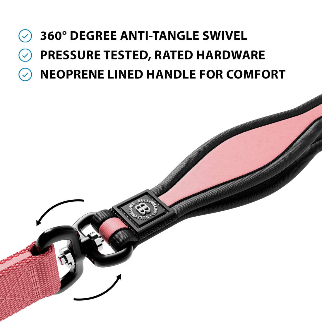 featured image of 1.2m Mini Combat® Lead - Pink