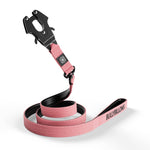 1.4m Swivel Combat Lead | Neoprene Lined, Secure Rated Clip with Soft Handle - Pink