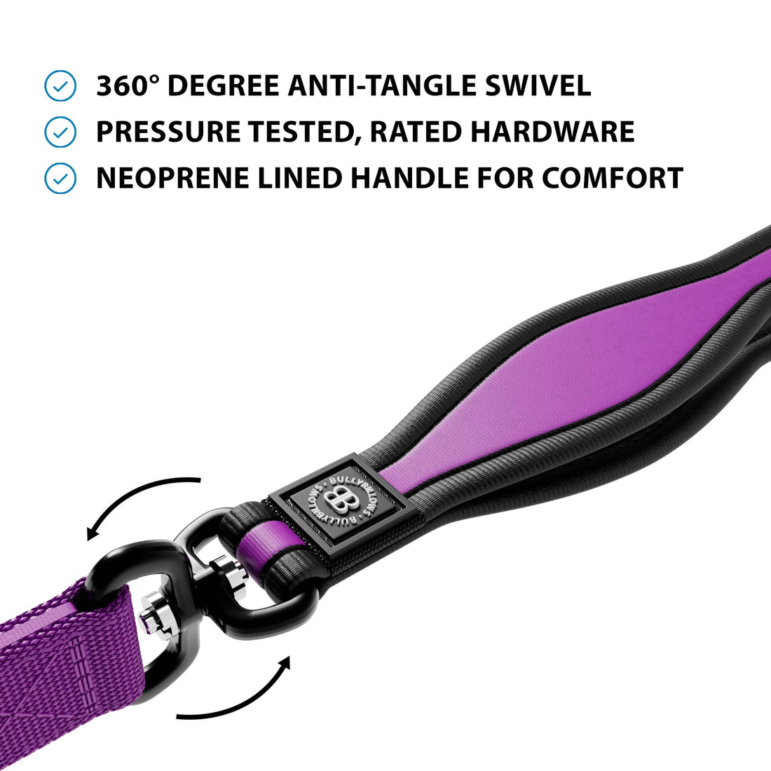 featured image of 1.2m Mini Combat® Lead -  Purple