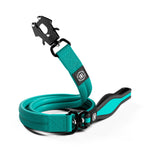 1.2m Mini Combat Lead | Foam & Neoprene Lined with Soft Handle - Turquoise