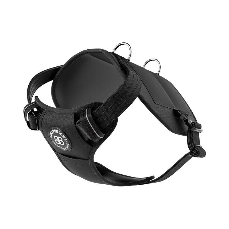 Weight & Fitness Comfort Harness | Health Enhancement - x5 Pockets - Black