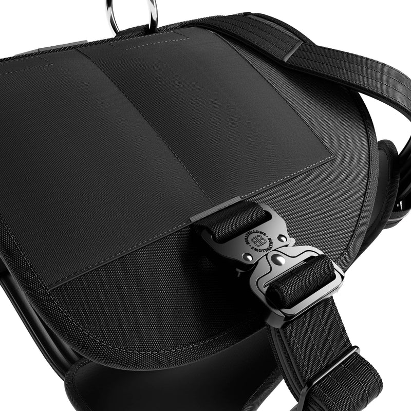 Weight & Fitness Comfort Harness | Health Enhancement - x5 Pockets - Black