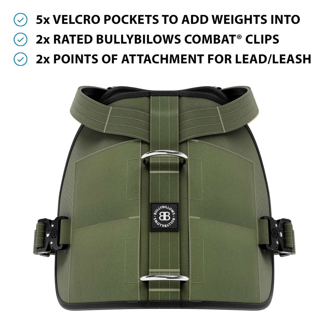 featured image of Weight & Fitness Comfort Harness | Health Enhancement - x5 Pockets - Khaki