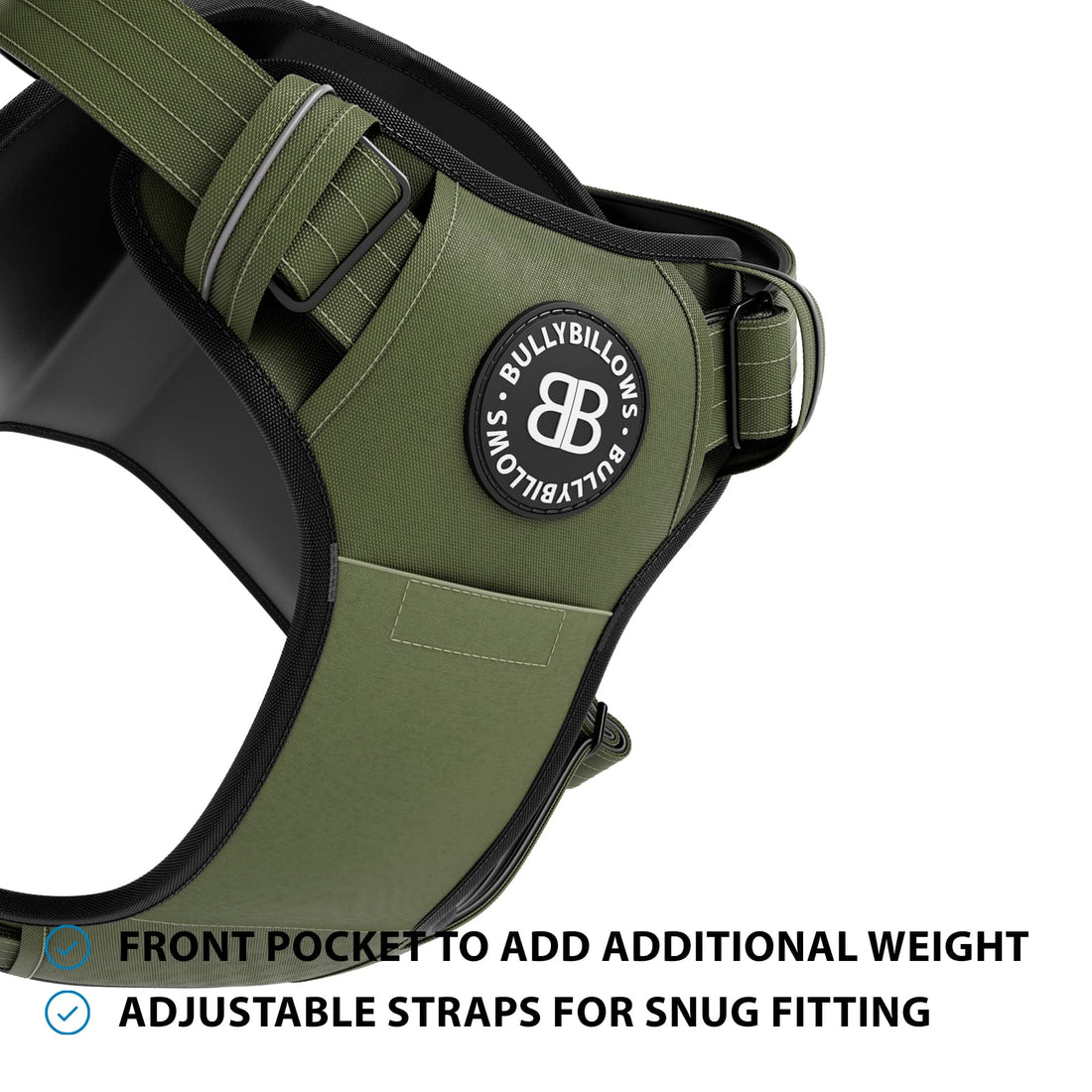 featured image of Weight & Fitness Comfort Harness | Health Enhancement - x5 Pockets - Khaki