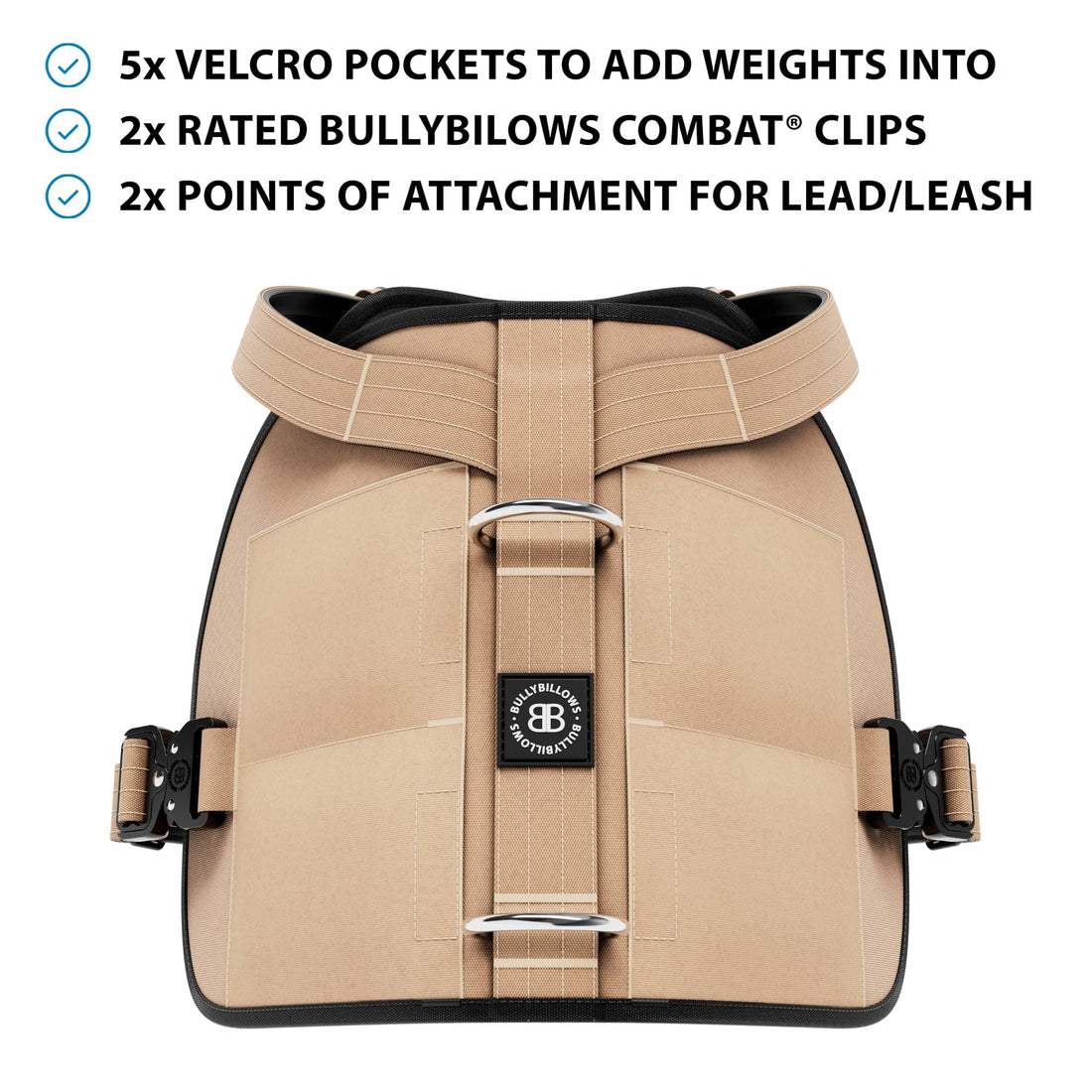 featured image of Weight & Fitness Comfort Harness - Tan