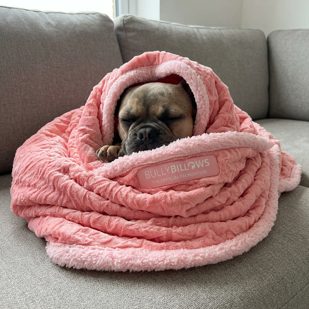 featured image of Solid Pink Edition | Luxury Human & Dog Blanket