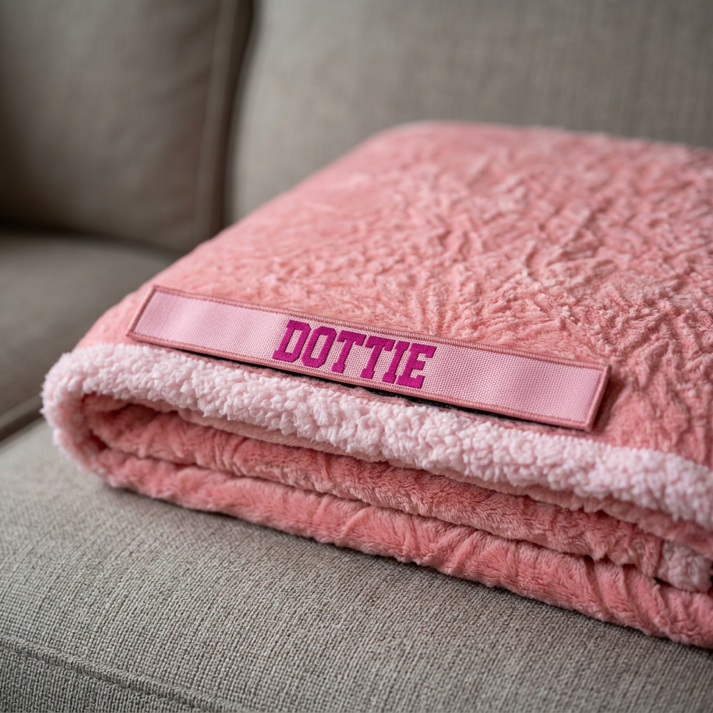 featured image of Solid Pink Edition | Luxury Human & Dog Blanket