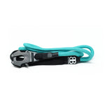 1.4m Combat Rope Lead - Secure Rated Clip - Turquoise