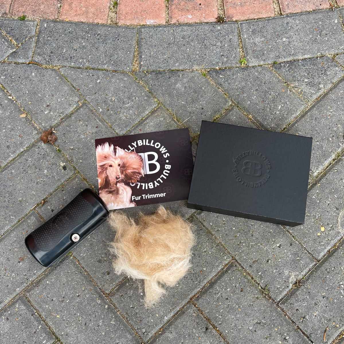 BullyBillows Complete Animal Deshedding Kit Black