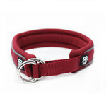 3cm Slip on Collar | Soft Padded & Reflective - Burgundy v2.0