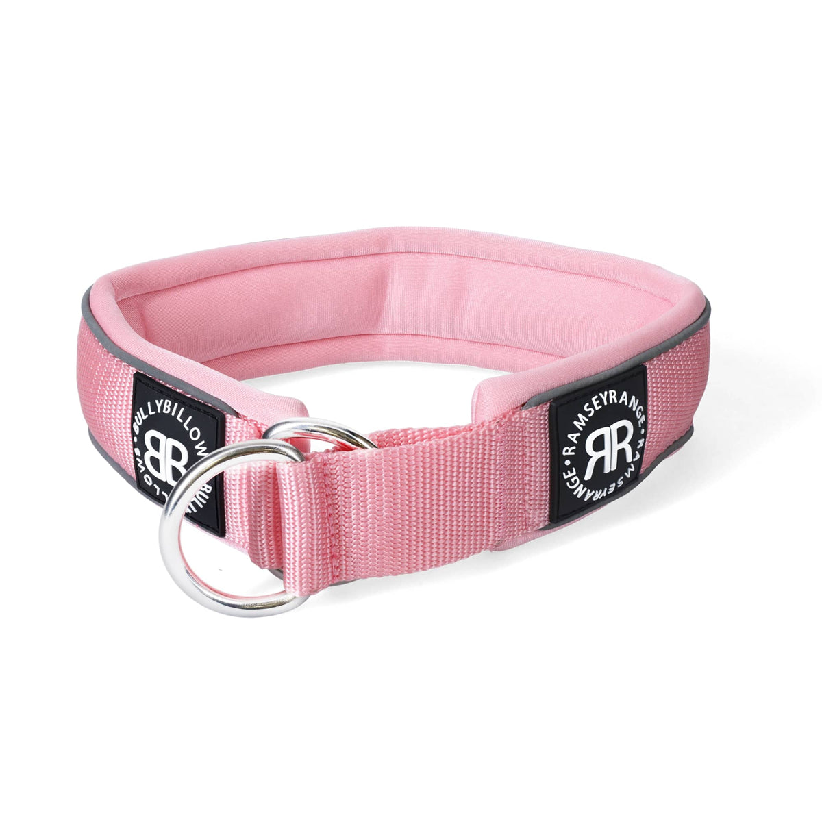 5cm Slip on Collar Soft Padded & Reflective Pink v2.0 BullyBillows