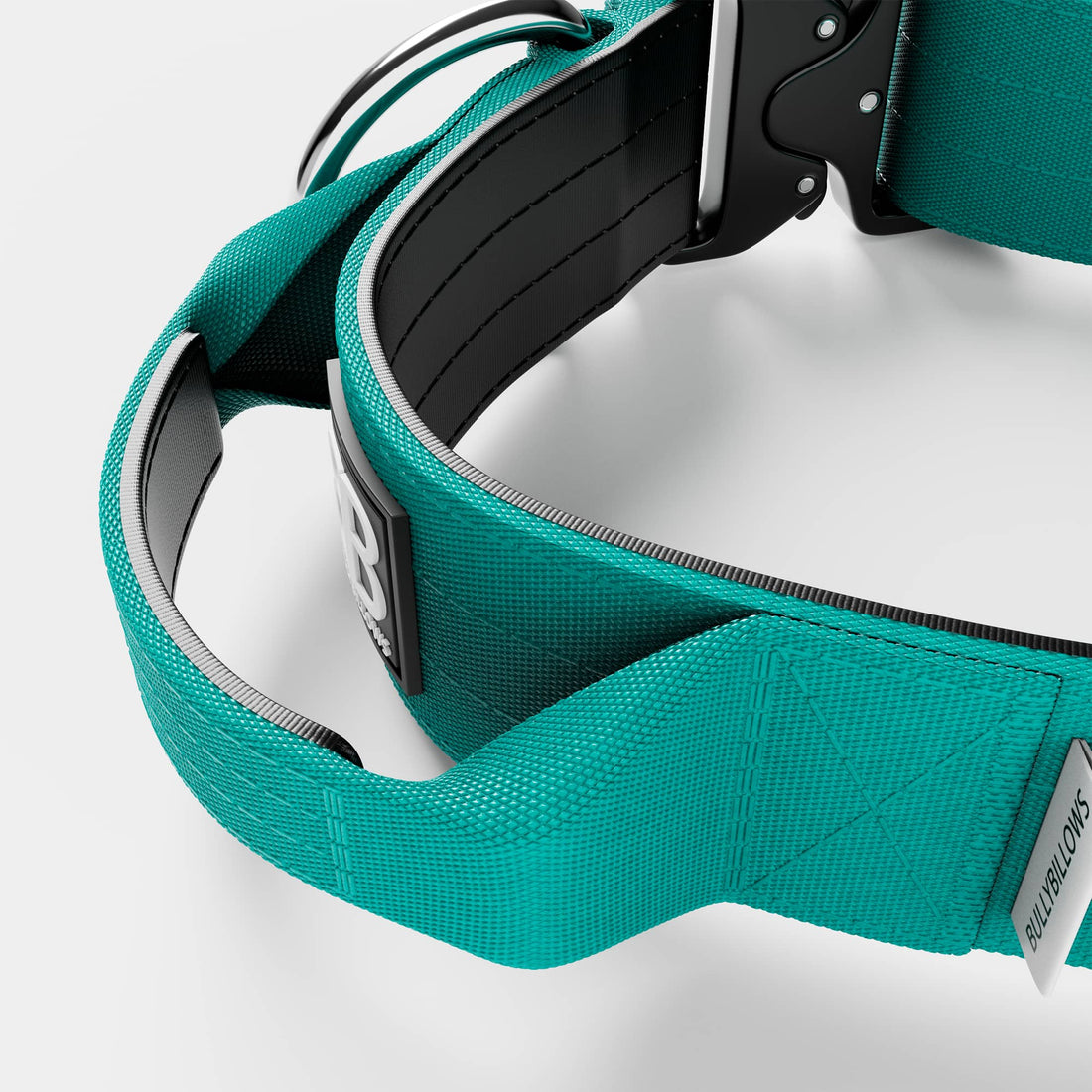featured image of 5cm Combat® Collar | With Handle & Secure Clip - Turquoise