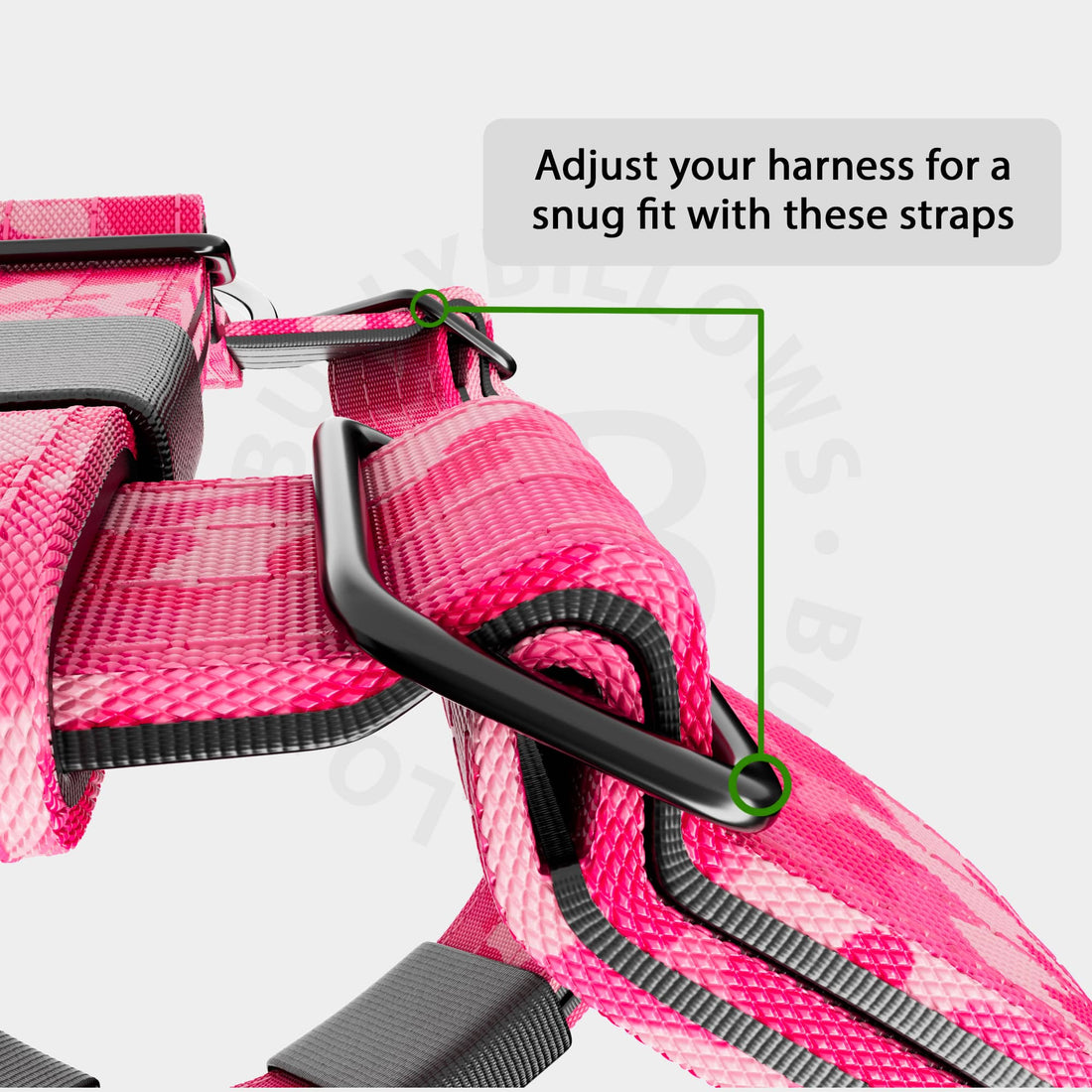 featured image of Anti-Pull TRI-Harness® | Training Dog Harness for All Breeds - Bubblegum