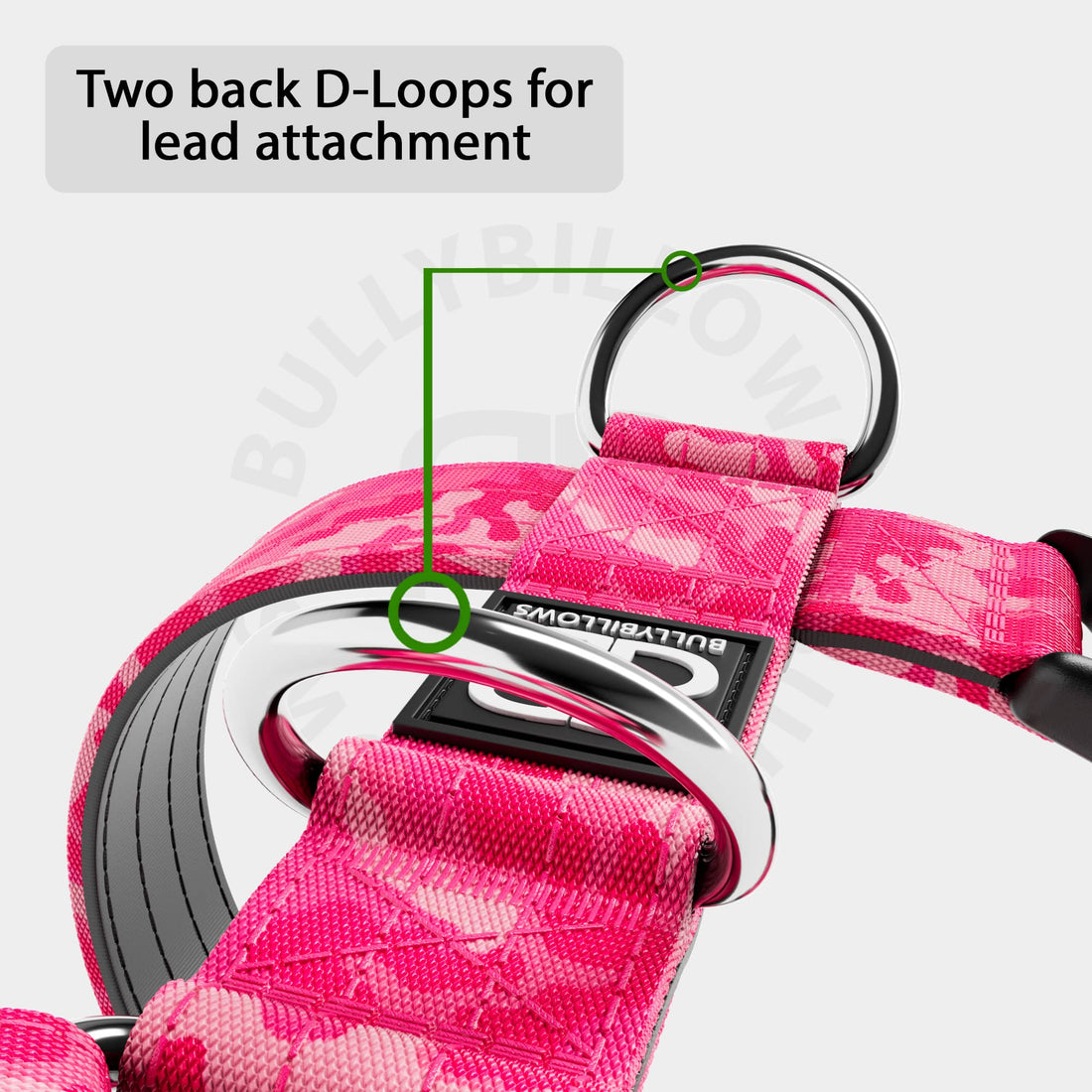 featured image of Anti-Pull TRI-Harness® | Training Dog Harness for All Breeds - Bubblegum