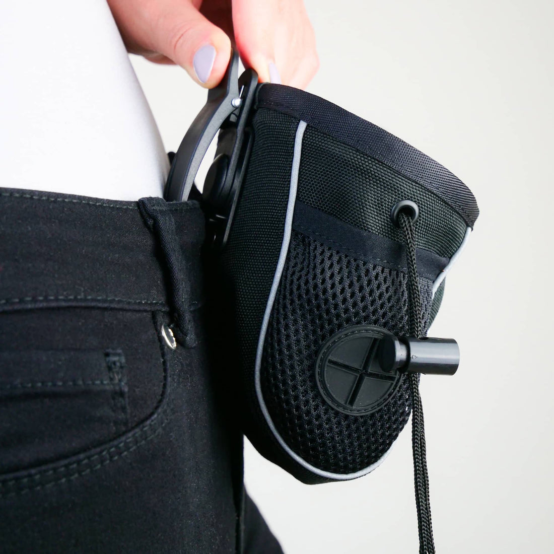 featured image of Dog Treat Pouch | Attachable with Poop Bag Holder - Black