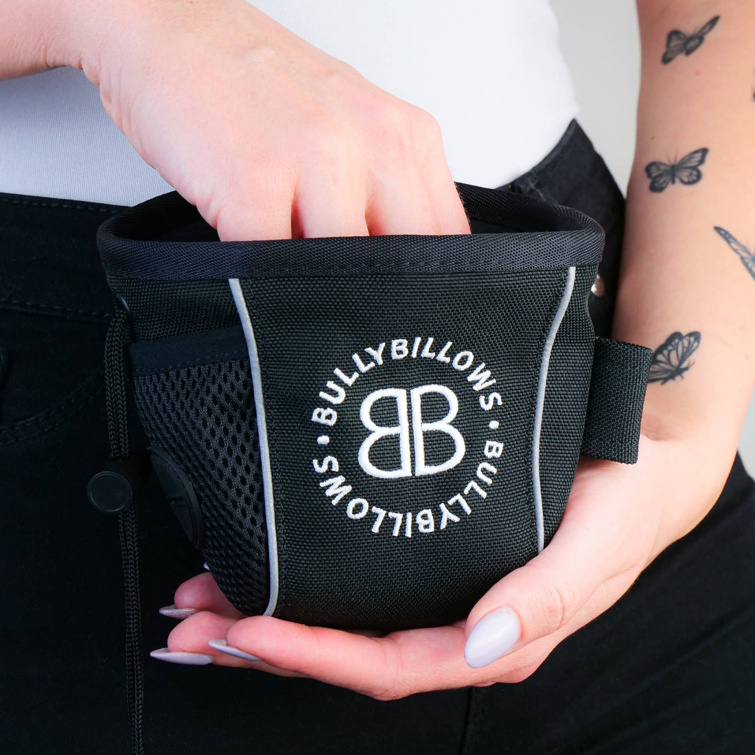 featured image of Dog Treat Pouch | Attachable with Poop Bag Holder - Black
