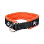 4cm RR Collar | Soft Padded & Reflective | Series 2 - Black & Orange