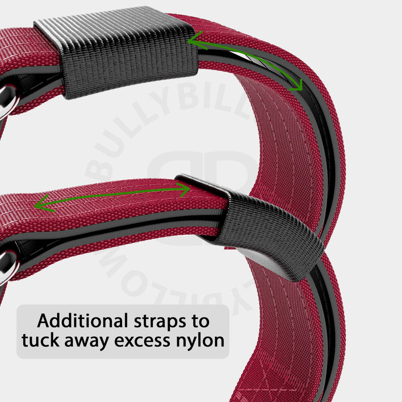 Training Anti Pull TRI-Harness® | M-XL Breeds - Burgundy