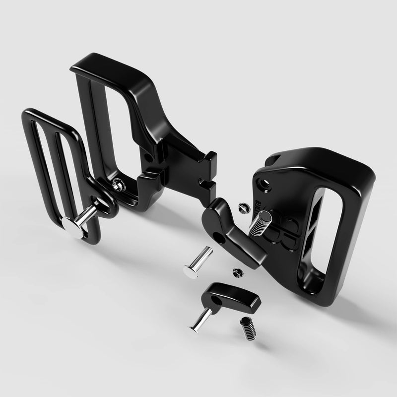 5cm Combat® Collar | NO Handle & Secure Clip - Black