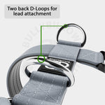 TRI-Harness® | Anti-Pull, Adjustable & Durable - Dog Trainers Choice - Metal Grey v2.0