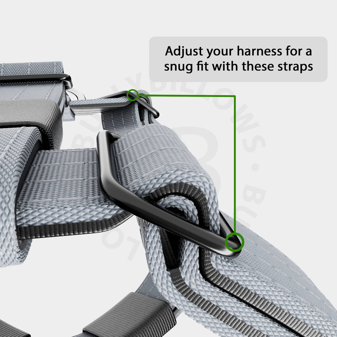 featured image of Anti-Pull TRI-Harness® | Training Dog Harness for All Breeds - Metal Grey