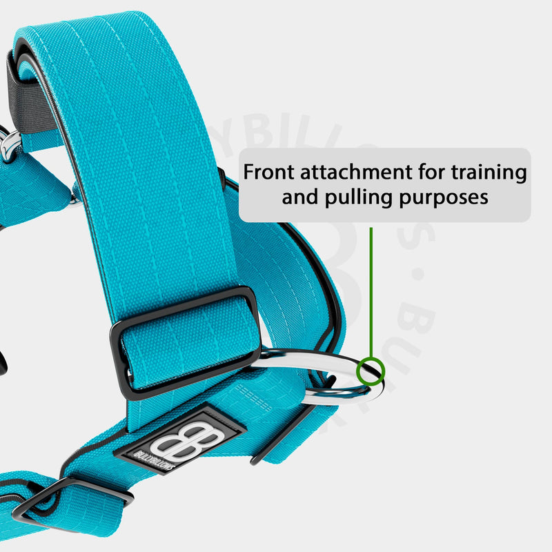 Training Anti Pull TRI-Harness® | M-XL Breeds - Light Blue