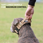 5cm Combat® Collar | With Handle & Rated Clip - Khaki v2.0