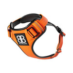 Premium Comfort Harness | Non Restrictive & Adjustable - Orange v2.0