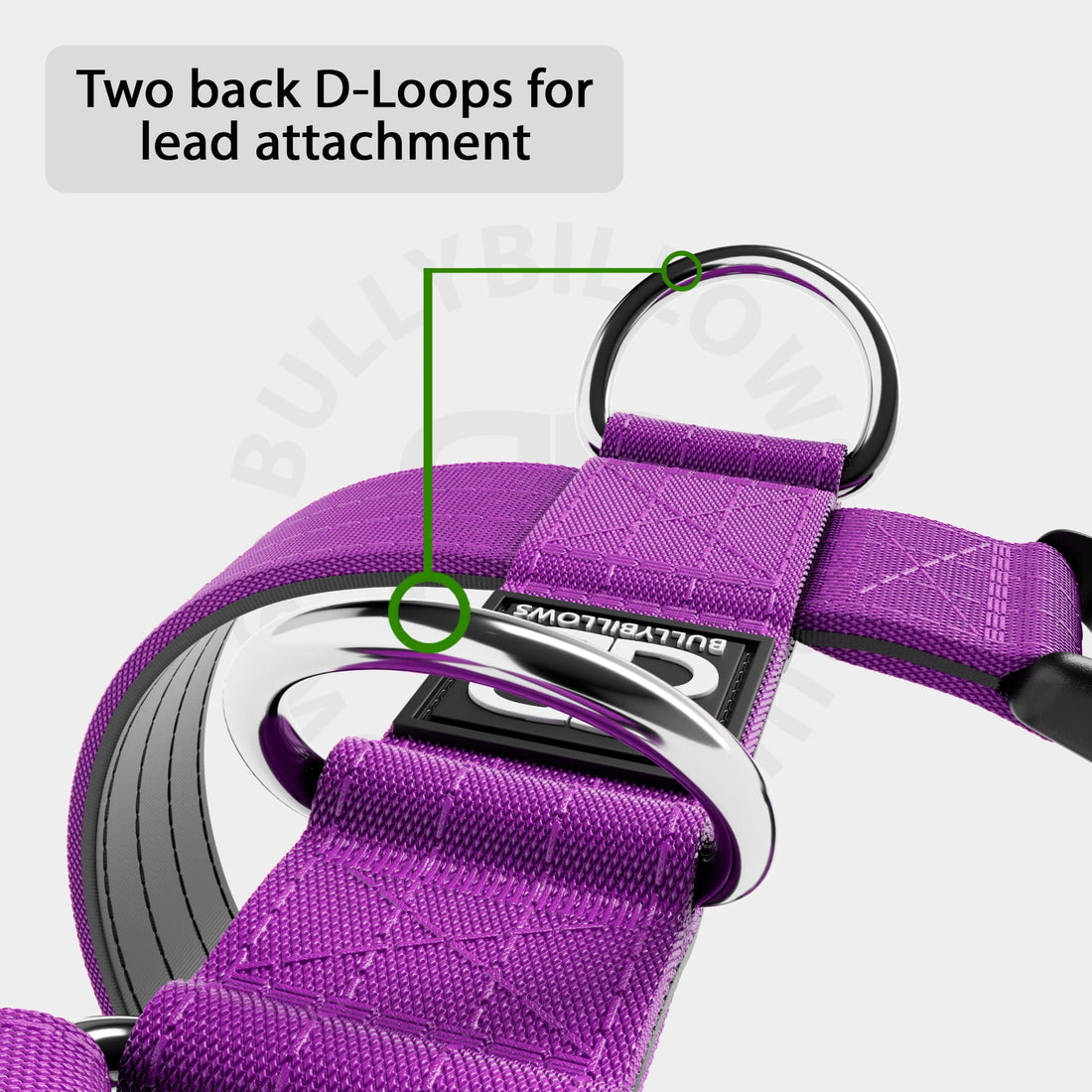 featured image of Anti-Pull TRI-Harness® | Training Dog Harness for All Breeds - Purple