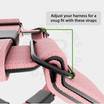 TRI-Harness® | Anti-Pull, Adjustable & Durable - Dog Trainers Choice -  Pink v2.0