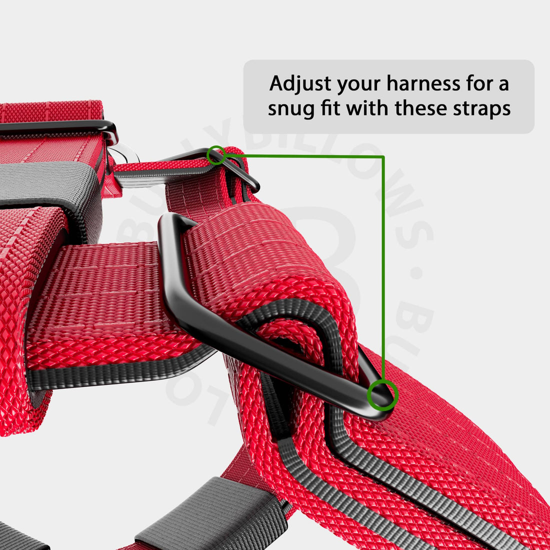 featured image of Anti-Pull TRI-Harness® | Training Dog Harness for All Breeds - Red